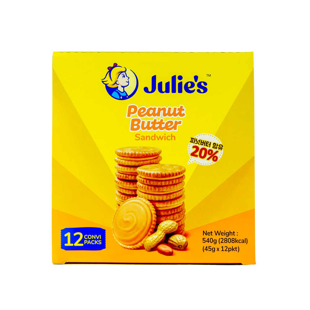 줄리스 피넛버터 샌드위치 540g